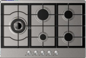 כיריים גז 75 ס"מ LAVAMAT LVM75G50T עם מבער טורבו בגימור נירוסטה כיריים גז 75 ס"מ LAVAMAT LVM75G50T עם מבער טורבו בגימור נירוסטה