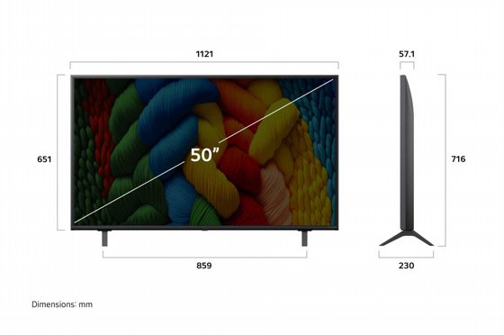 �������� ����  LG NanoCell AI NANO80 4K 50 50NANO80A6A