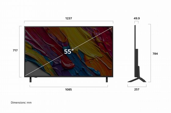 �������� ���� LG QNED AI QNED82 4K 55 55QNED82A6A