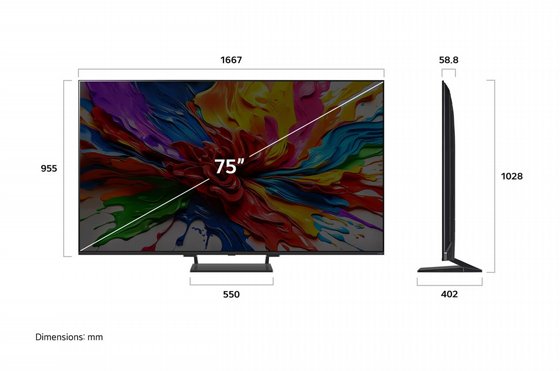 �������� ���� LG QNED93 evo AI MiniLED 4K 75 75QNED93A6A