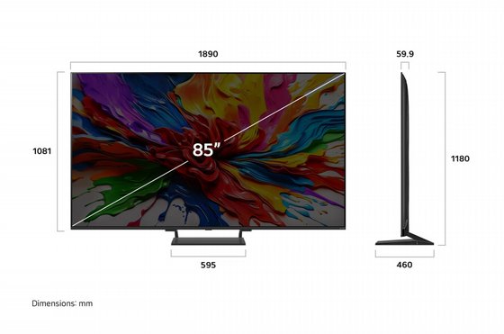 �������� ���� LG QNED93 evo AI MiniLED 4K 85 85QNED93A6A