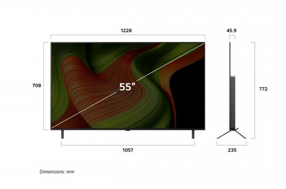 �������� ���� LG OLED AI B5 4K 120Hz 55 OLED55B56LA