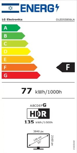 �������� ���� LG OLED AI B5 4K 120Hz 55 OLED55B56LA