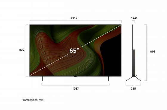�������� ���� LG OLED AI B5 4K 120Hz 65 OLED65B56LA
