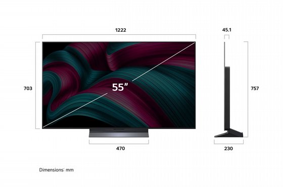 �������� ���� LG OLED evo AI C5 4K 55 OLED55C56LA