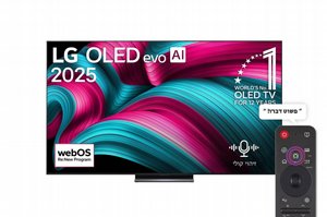 טלוויזיה חכמה LG OLED evo AI C5 4K 83' OLED83C56LA טלוויזיה חכמה LG OLED evo AI C5 4K 83' OLED83C56LA