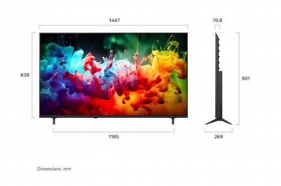 �������� ���� LG QNED AI Mini LED QNED72 4K 65 65QNED72B6T
