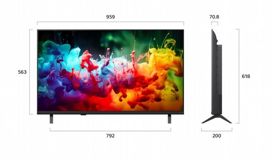 �������� ���� LG QNED AI Mini LED QNED70 4K 43 43QNED70B6T