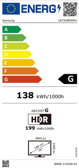 �������� ���� ������ UHD SAMSUNG 75 UE75U8000F