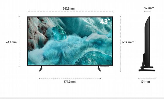 �������� ���� ������ QLED SAMSUNG 43 QE43Q7F