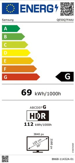 �������� ���� ������ QLED SAMSUNG 50 QE50Q7F