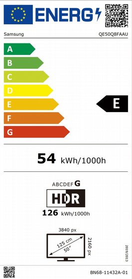 �������� ���� ������ QLED SAMSUNG 50 QE50Q8F