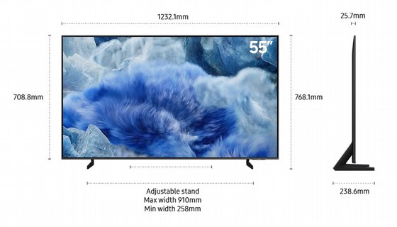 �������� ���� ������ QLED SAMSUNG 55 QE55Q8F