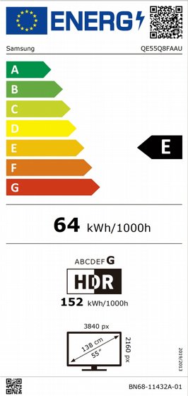 �������� ���� ������ QLED SAMSUNG 55 QE55Q8F