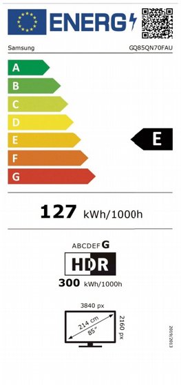 �������� ���� ������  NEO QLED SAMSUNG 85 QE85QN70F