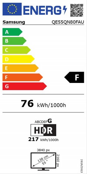 �������� ���� ������  NEO QLED SAMSUNG 55 QE55QN80F