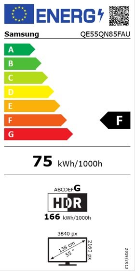 �������� ���� ������  NEO QLED SAMSUNG 55 QE55QN85F