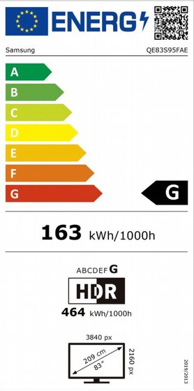 �������� ���� ������ OLED SAMSUNG 83 QE83S95F