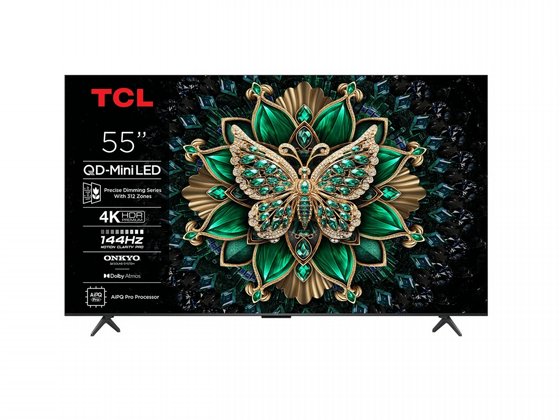 �������� ���� TCL 55" Mini UHD QD-Mini Led Google TV 1000nit 55C6K
