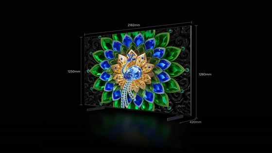 �������� ���� TCL Premium Wallpaper QD-Mini LED TV 98A400U