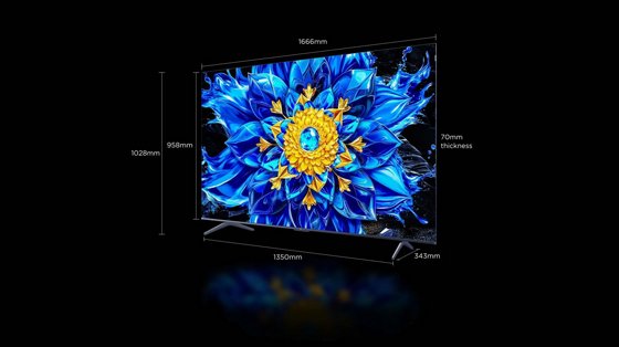 �������� ���� TCL P8L Premium QD-MiniLED TV 144Hz 75 75P8L
