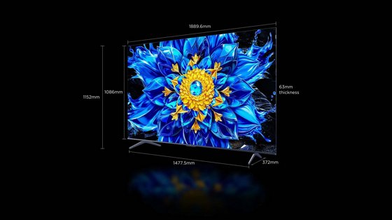 �������� ���� TCL P8L Premium QD-MiniLED TV 144Hz 85 85P8L