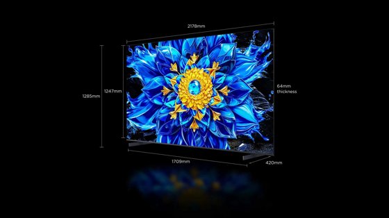 �������� ���� TCL P8L Premium QD-MiniLED TV 144Hz 98 98P8L