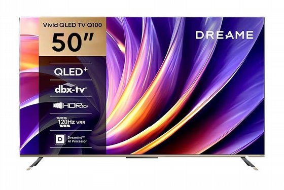 �������� ���� DREAME VIVID QLED 4K TV 50 50Q100