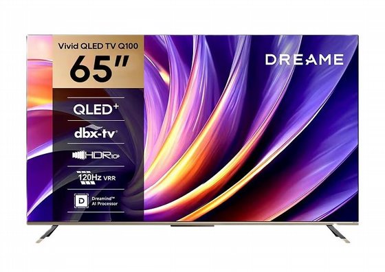 �������� ���� DREAME VIVID QLED 4K TV 65 65Q100