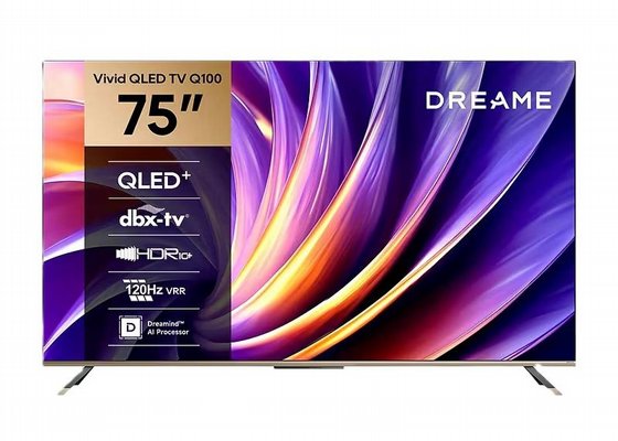 �������� ���� DREAME VIVID QLED 4K TV 75 75Q100