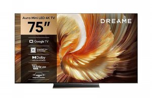 טלוויזיה חכמה DREAME Aura Mini LED 4K TV 75' 75S100 טלוויזיה חכמה DREAME Aura Mini LED 4K TV 75' 75S100