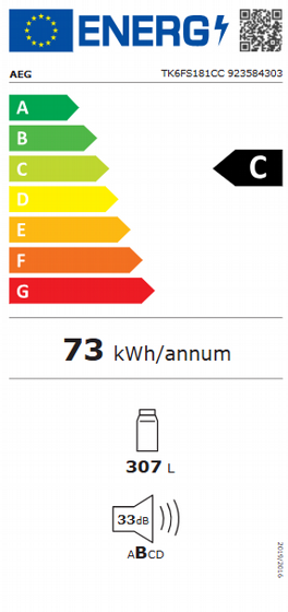 ���� �������� ��� ����� AEG TSK61181CC ���� 307 ����
