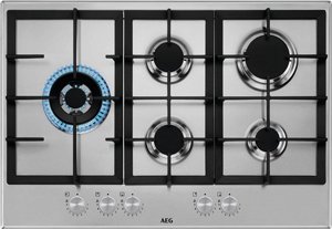 כיריים גז AEG דגם HGB75820SM בעיצוב נירוסטה רוחב 75 ס״מ 9 דרגות חום ומבער לווק עוצמתי כיריים גז AEG דגם HGB75820SM בעיצוב נירוסטה רוחב 75 ס״מ 9 דרגות חום ומבער לווק עוצמתי