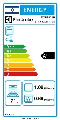 ���� ���� �������� Electrolux EOP7432H ���� 71 ���� 2TR