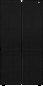מקרר 4 דלתות יוקרתי BEKO GN1406222GB בנפח 572 ליטר בגימור זכוכית שחורה מקרר 4 דלתות יוקרתי BEKO GN1406222GB בנפח 572 ליטר בגימור זכוכית שחורה