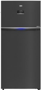 מקרר מקפיא עליון BEKO דגם RDNE6543XR בגימור נירוסטה מושחרת 630 ליטר כולל מנגנון שבת מובנה מקרר מקפיא עליון BEKO דגם RDNE6543XR בגימור נירוסטה מושחרת 630 ליטר כולל מנגנון שבת מובנה