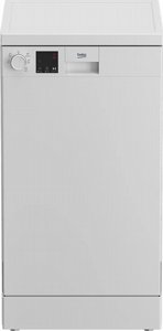 מדיח כלים צר 45 ס"מ BEKO DVS05026W בגימור לבן מדיח כלים צר 45 ס"מ BEKO DVS05026W בגימור לבן