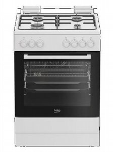 תנור משולב גז 60 ס"מ BEKO FSE62122DWDSL לבן 72 ליטר תנור משולב גז 60 ס"מ BEKO FSE62122DWDSL לבן 72 ליטר