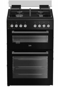 תנור דו תאי משולב גז 60 ס"מ BEKO KFDM62129BB שחור 110 ליטר תנור דו תאי משולב גז 60 ס"מ BEKO KFDM62129BB שחור 110 ליטר
