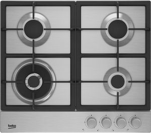 כיריים גז 60 ס"מ BEKO HIAW64235SX עם מבער טורבו בגימור נירוסטה כיריים גז 60 ס"מ BEKO HIAW64235SX עם מבער טורבו בגימור נירוסטה