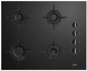 כיריים קרמיות 60 ס"מ BEKO K6510IL בגימור זכוכית שחורה כיריים קרמיות 60 ס"מ BEKO K6510IL בגימור זכוכית שחורה