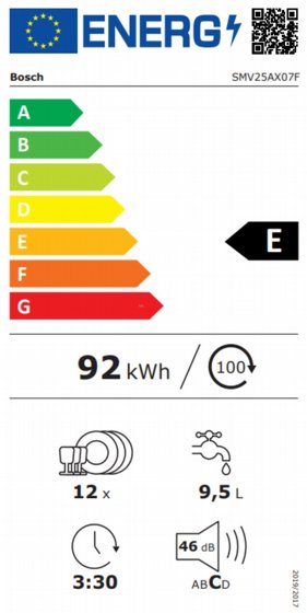 ���� ���� �������� ��� ��� BOSCH SMV25AX07F ���� 2, ������ ����� ����