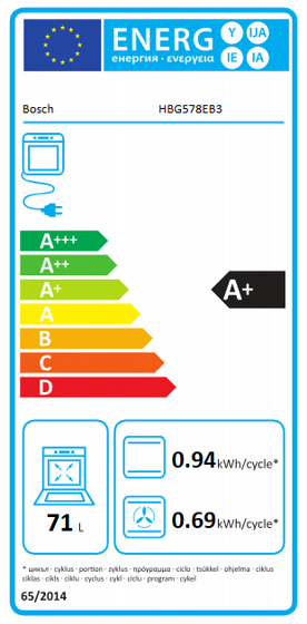 ���� ���� ��� Serie 6 ��� HBG578EB3, ��������, 71 ����, ����, 60 �"�