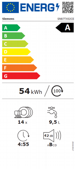 ���� ����� SIEMENS SN87TX02CE �������� 14 ������ ���� iQ700