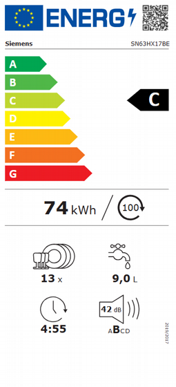 ���� ����� SIEMENS SN63HX17BE �������� 13 ������ ����