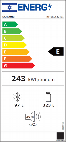 ���� ����� ����� ������ SAMSUNG RT43CG6424B1 ������ ���� ��� �� ����� 420 ����