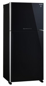 מקרר שארפ Sharp בנפח 516 ליטר דגם SJ-4650-BK בגימור זכוכית שחורה אלגנטית כולל התקן שבת מהדרין מקרר שארפ Sharp בנפח 516 ליטר דגם SJ-4650-BK בגימור זכוכית שחורה אלגנטית כולל התקן שבת מהדרין