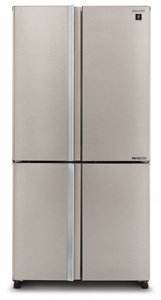 מקרר שארפ Sharp ארבע דלתות 572 ליטר דגם SJ-8950-BS בגימור סילבר מוברש כולל התקן שבת מהדרין מקרר שארפ Sharp ארבע דלתות 572 ליטר דגם SJ-8950-BS בגימור סילבר מוברש כולל התקן שבת מהדרין