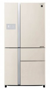 מקרר שארפ Sharp חמש דלתות 668 ליטר דגם SJ-9630-BG בגימור בז' יוקרתי כולל התקן שבת מהדרין מקרר שארפ Sharp חמש דלתות 668 ליטר דגם SJ-9630-BG בגימור בז' יוקרתי כולל התקן שבת מהדרין