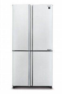 מקרר שארפ Sharp ארבע דלתות 611 ליטר דגם SJ-9260-WH בגימור לבן כולל התקן שבת מהדרין מקרר שארפ Sharp ארבע דלתות 611 ליטר דגם SJ-9260-WH בגימור לבן כולל התקן שבת מהדרין